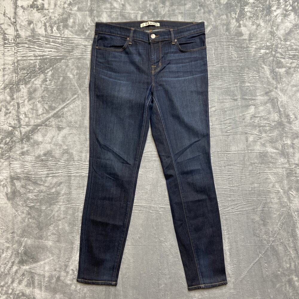 J Brand Roxbury Super‎ Skinny Jeans Women's Size 29 Dark Blue Denomination